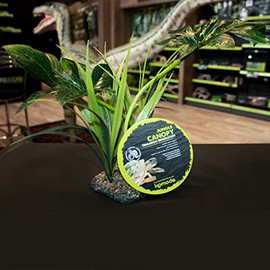 Komodo Komodo Jungle Canopy, Habitat Decor, Artificial Plant for Reptile, Reptile Plant, Terrarium Plant, Vivarium Plant, 1 Count (Pack of 1)