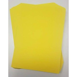 A4 Bright Yellow Card Stock x 20 Sheets, 240gsm (297mm x 210mm) - Stella Crafts