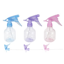 ONEDONE Spray Bottles for Cleaning Solutions, 3 Pack Water Spray Bottle 8 Oz w/Spray Heads, Empty Plastic Spray Bottles for Plants Hair Pets Mist Bottle Sprayer Adjustable