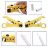 Delgada Coax Cable Crimper Kit,Compression Tool Coax Cable Crimper Set