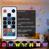 PChero LED Butterfly Wall Decor, 3D Butterfly Lights with Remote
