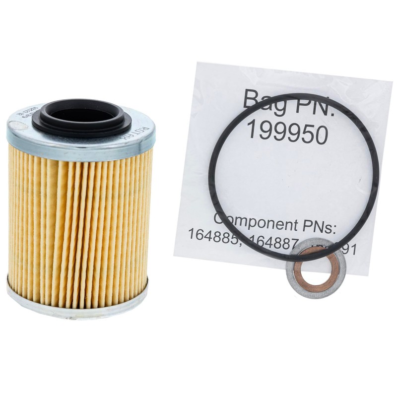 Can-Am New OEM Synthetic Blend Oil Change Kit 5W40 500