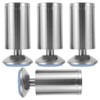 Hemobllo Adjustable Furniture Legs: 4 Pcs Stainless Steel Sofa Cabinet