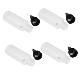 WOONEKY Dropper Bottles 6pcs Liquid Container with Lids Shot Bottles for Travel