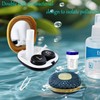 Erewa Contact Lens Case with Cleaner Washer Contact Lens Box