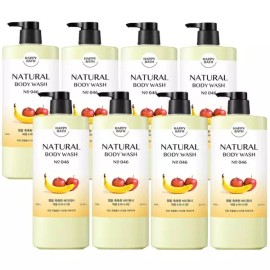 Happybath 해피바스 정말 촉촉한 바디워시 900g x 8개 고보습 촉촉 바디클렌저 Happy Bath Really Moisturizing Body Wash 900g x 8 High Moisturizing Body Cleanser