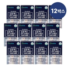 (현대홈쇼핑)지니라이프 듀얼맥스 콘드로이친 1200+MBP 12개월 Hyundai Home Shopping Genie Life Dual Max Chondroitin 1200+MBP 12 Months