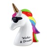 Ceramic Money Box - Unicorn Head Wishes & Dreams with