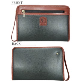 Bliss Leather 2nd Bag, Made in Japan, Made in Japan, For Weddings, Formal, Multifunctional, Includes Handle, Black