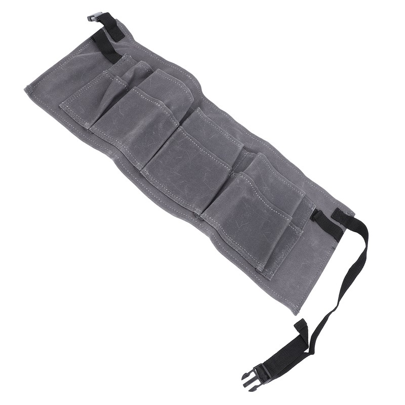 Tool Belt Pouch Grey Multifunctional Large Capacity Long Lasting Adjustable