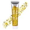AYBUY Body Glitter Gel, Festival Glitter Face 18 g, Sequins