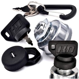 HD Switch Starter Ignition Switch Replaces Toro Wheel Horse 14-38XL 14-38HXL 16-38HXL Ultimate Dual Dust Protection Upgrade, w/3 Keys & Free