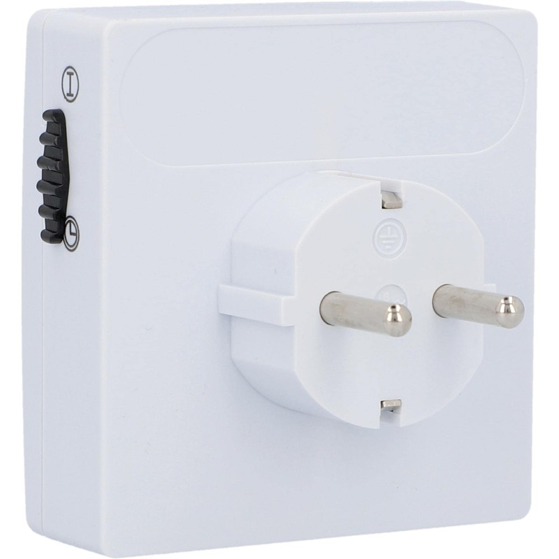 UNITEC Indoor Mechanical Daily Timer, IP20, Attractive Square Shape, Analogue,