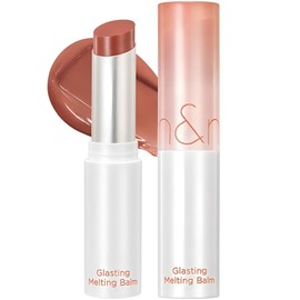 Rom& Glistening Melting Lip Balm, 05 Nougat Sand, 3.5g, 1 piece / 롬앤 글래스팅 멜팅 립밤, 05 누가 샌드, 3.5g, 1개
