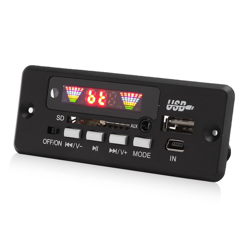 02CABT DX AUX Colorful Display Lossless FLAC MP3 Bluetooth 5.0
