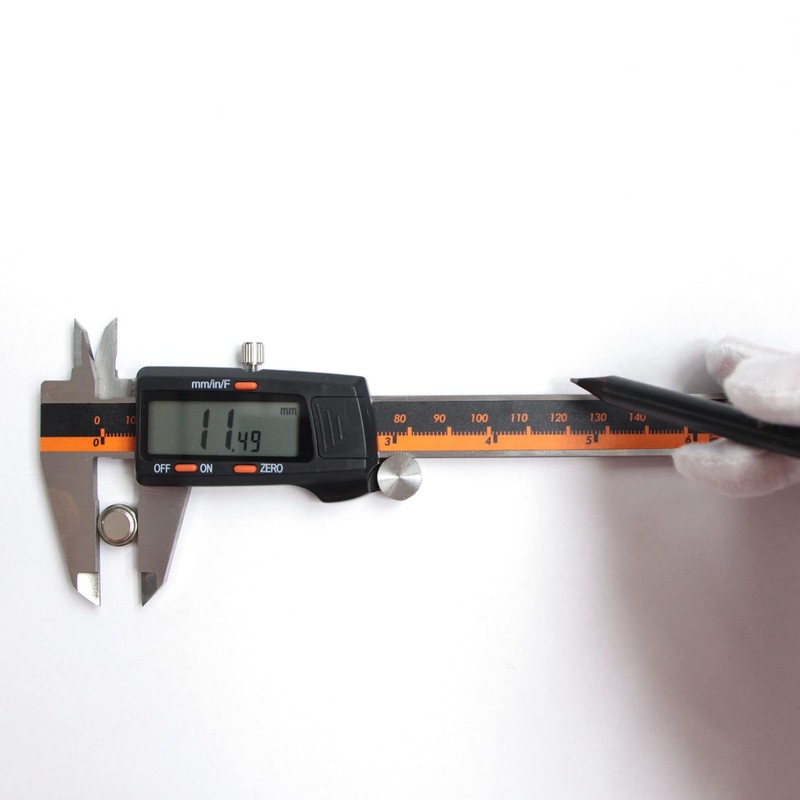 Auto-Off Inch/Millimeter/Fraction 6 inch Digital caliper Measuring Tool Micrometer Stainless