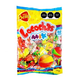 BENY LOCOCHAS MIX FLAVORS HARD CANDY 1LB .098 OZ 60 PCS