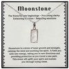 Genuine Moonstone Necklace 925 Sterling Silver Necklace for Women. Moonstone