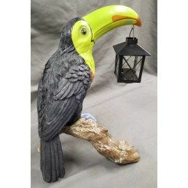 Pier 1 Polly Toucan Lantern Pier One - Tropical Birds Decor