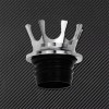 HDBUBALUS VENTED King Crown Gas Cap Fuel Tank Right-hand Thread