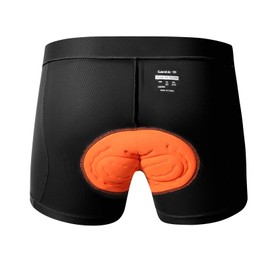 Santic Cycling Underwear Women Padded Cycling Shorts MTB Bicycle Shorts for Women Black M