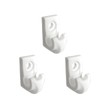 Helonge Wire Shelf Wall Clips, 20 Pcs Closet Shelves Clips,