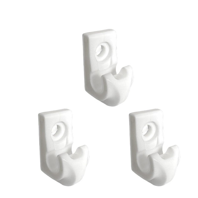 Helonge Wire Shelf Wall Clips, 20 Pcs Closet Shelves Clips,