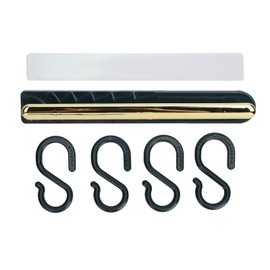 Retractable Drying Rack Wall Mounted Pull Out Space Saving Hangers Retractable Clothes Storage Rack Wth 4 Hooks