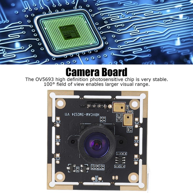Walfront USB Camera Module 5MP 2592 X 1944 30FPS USB2.0