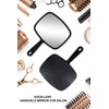 MIRRORNOVA Hand Mirror, Barber Hairdressing Handheld Mirror with Handle for