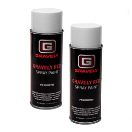Ariens (2) 12oz Genuine OEM Gravely Red Touch Up Spray Paint 00008700