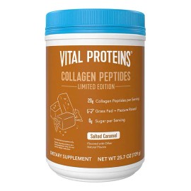 Peptidos De Colageno Vital Proteins Ed Limitada 729g Caramel Sabor Salted Caramel