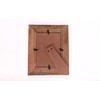 indoStrides Hand Carved Mango Wood 5x7 Picture Frame with Real