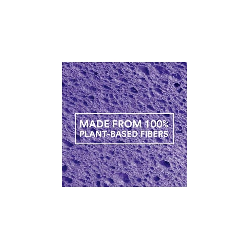 O-Cel-O Cellulose Sponges, Assorted Colors 4 ea (Pack of 6)