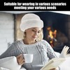 2 Pieces of Dome Hats, Cold and Warm Hats, Plush