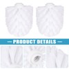 EKDJKK 2PCS Toilet Bowl Brush Replacement Head, Toilet Brush Head