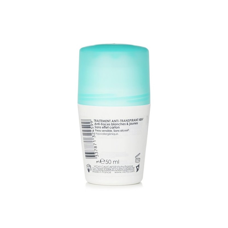 Vichy 48-Hour Antiperspirant Roll-On (For Sensitive Skin) 50ml/1.69oz / 비쉬