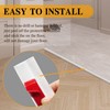 BNELL Carpet & Floor Edging Trim Strip,Self Adhesive-PVC Floor Transition