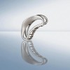 Clip Con Forma De Garra De Plata Esculpida