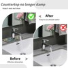Faucet Fast Absorbent Pad - Chromatic Blooms And Butterfly ,