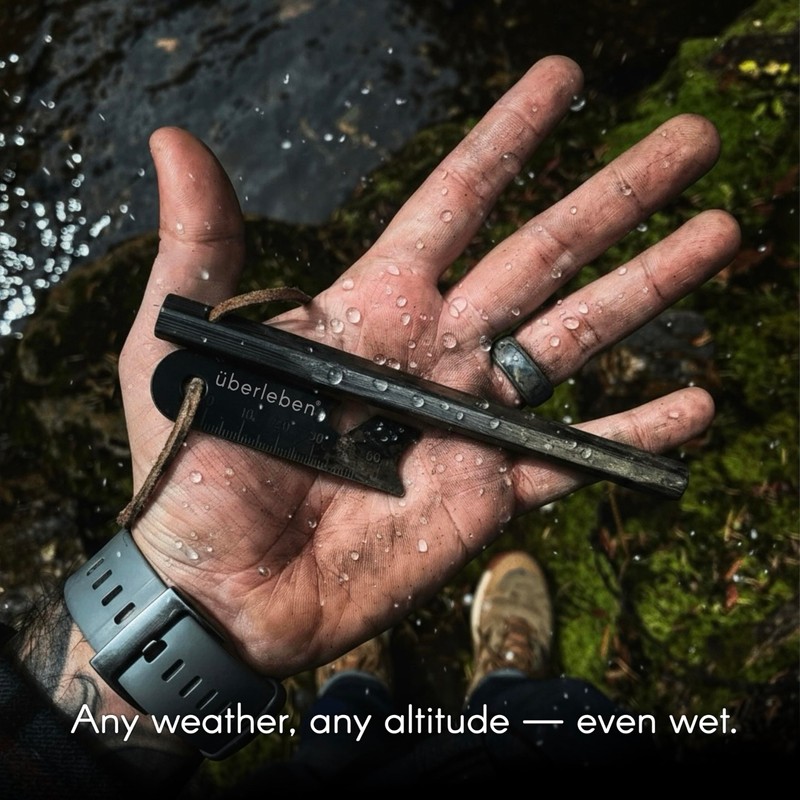 Überleben | Hexå Original Ferro Rod Fire Starter Survival Tool
