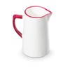 GMUNDNER KERAMIK Water Jug Capacity: 0.7 Litres Bordeaux Red Deer