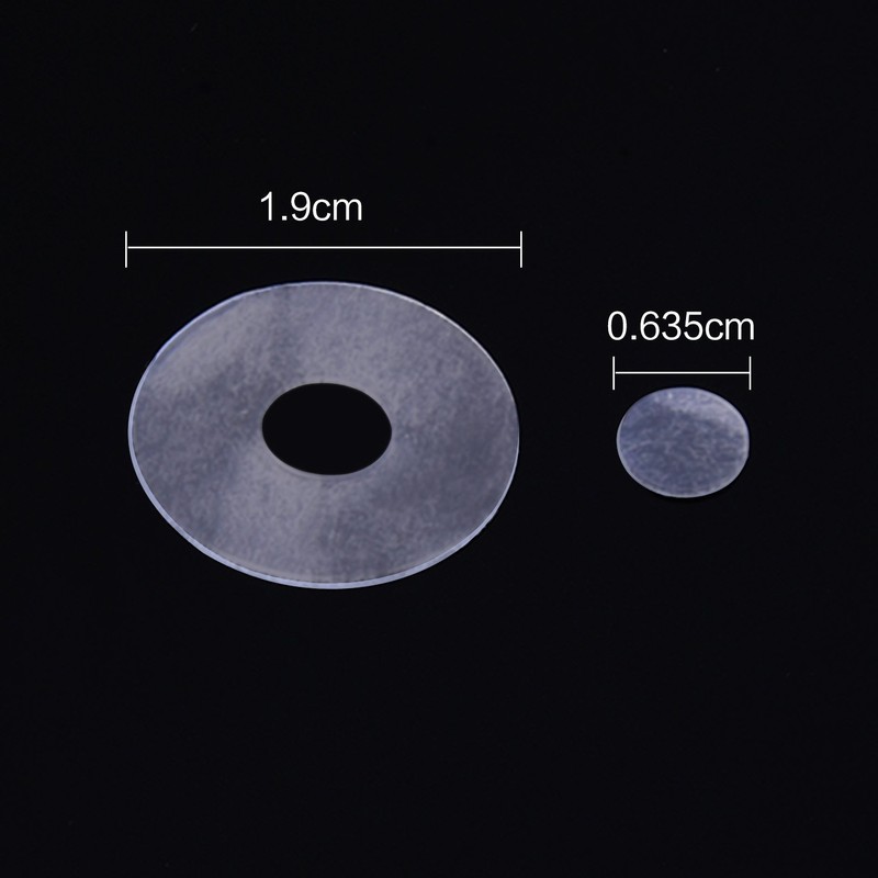 BBTO 96 Pieces Non Slip Silicone Grips for Quilt Templates