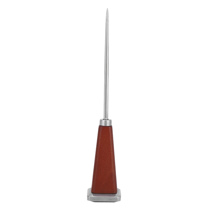 Ice Pick Stainless Steel Ice Pick with Wood Handle Bartender