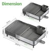 Expandable Dish Drying Rack,Foldable 304 Stainless Steel Dish Rack with