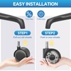Simple Trending Office Chair Caster Wheels (Set of 5), Heavy-Duty