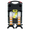 RK SAFETY Flare-OR LED Emergency Roadside Flare Safety Beacon Strobe Light Kits (Orange)