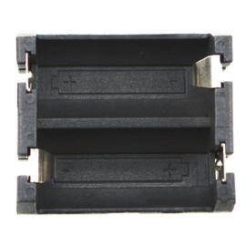 ZZHXSM 2-Slot CR123A/16340 Battery Holder with Pin Battery Clip Batteries Container Hard Pin DIY