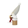 NORDIKA nisse Nordica Nisse Christmas Wooden Doll (Santa Holding Owls