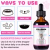 Liquid Collagen Drops for Cats, Skin and Coat Supplement for